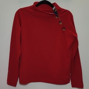 NWT Vineyard Vines Mock Neck Long Sleeve Shirt